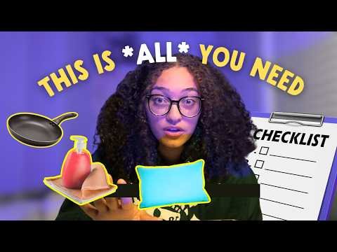 First apartment checklist educational video