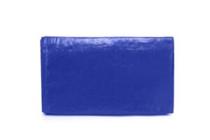 Compact folding storage view of reusable moving bag for transport