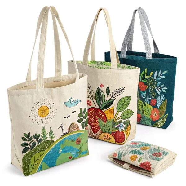 Custom Printed Eco Friendly Retail Totes
