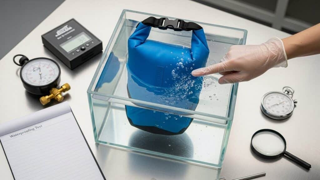 How to verify the waterproofing of your bulk order (1)