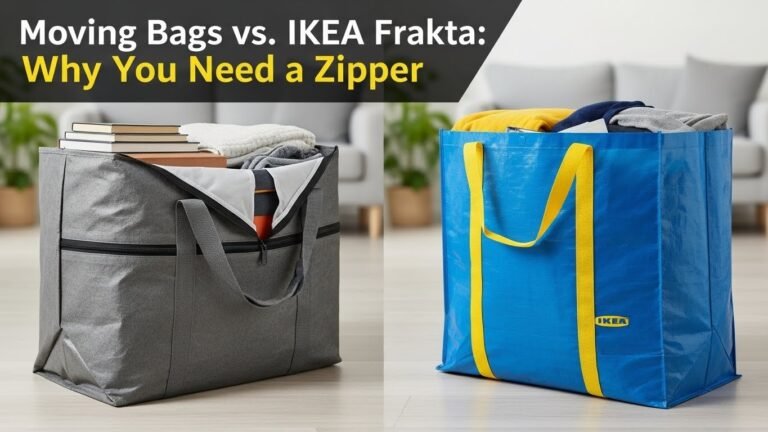 Moving Bags vs. IKEA Frakta: Why You Need a Zipper