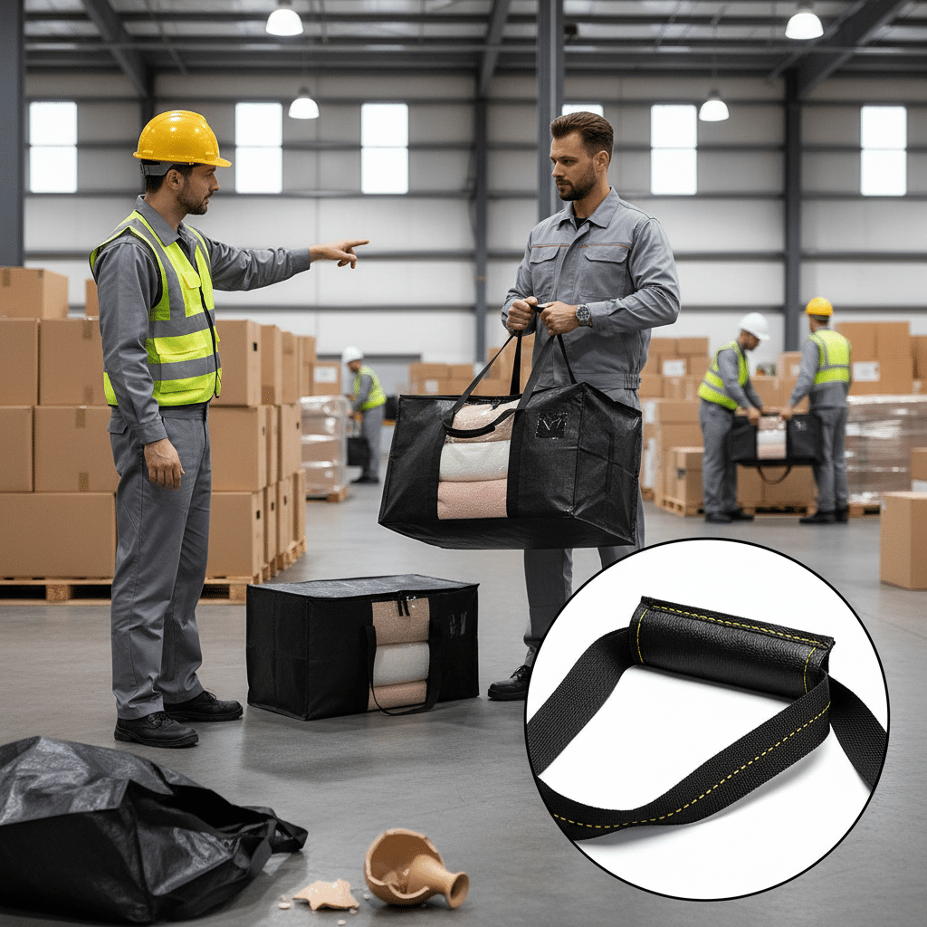 Reinforced Handles on Moving Bags Why Ergonomics Matter