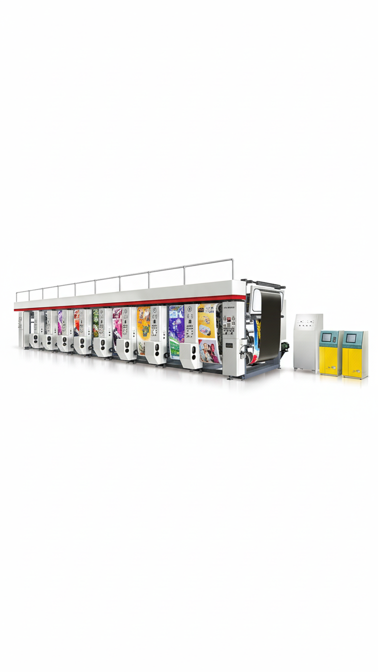 8-Color Rotogravure Printing Press