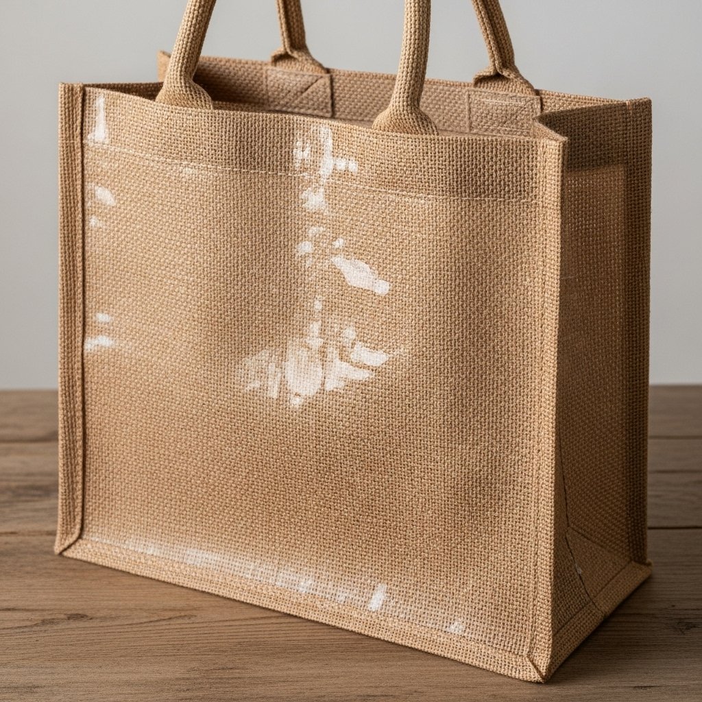 Laminated Jute Grocery Shopping Bag