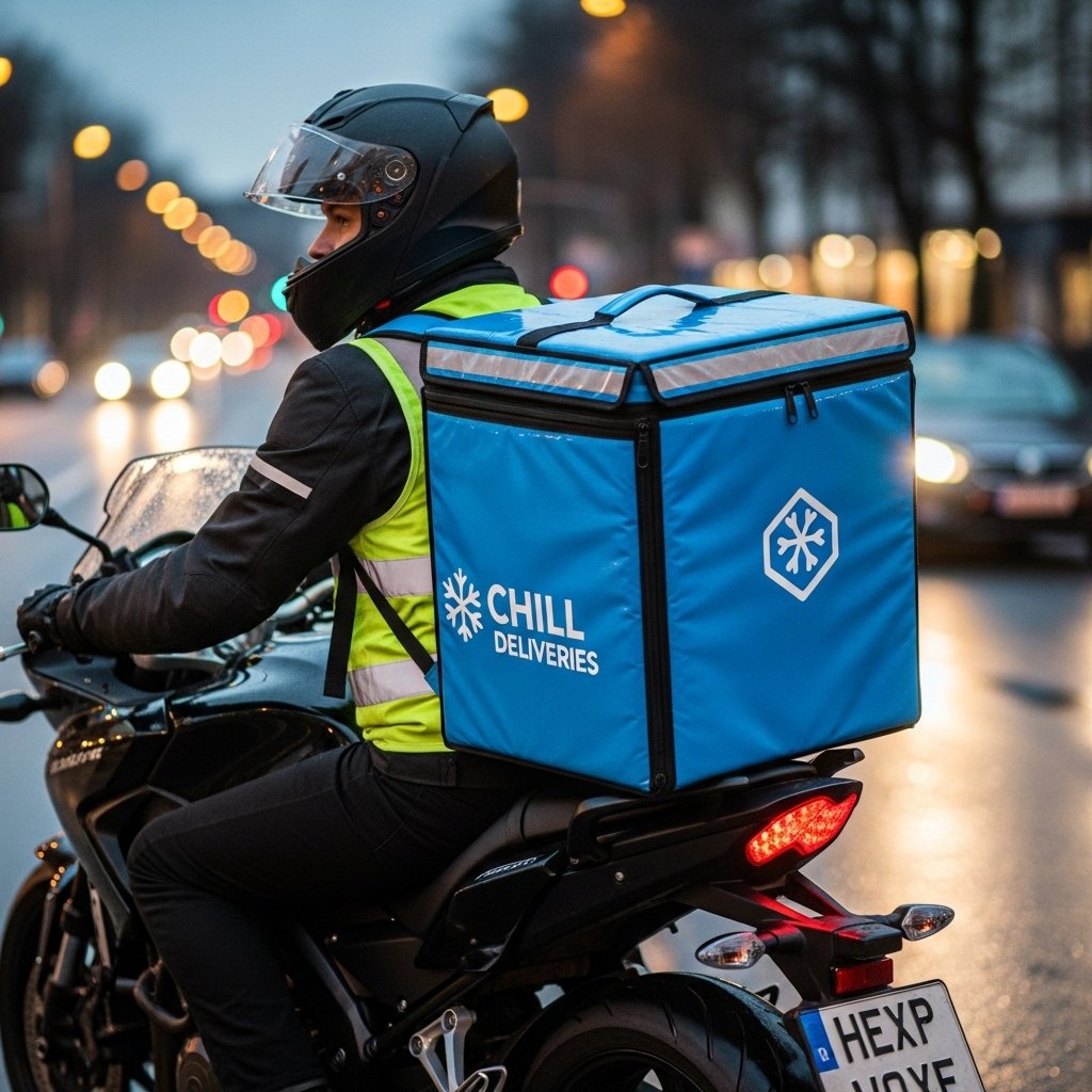 Motorcycle Delivery Backpack