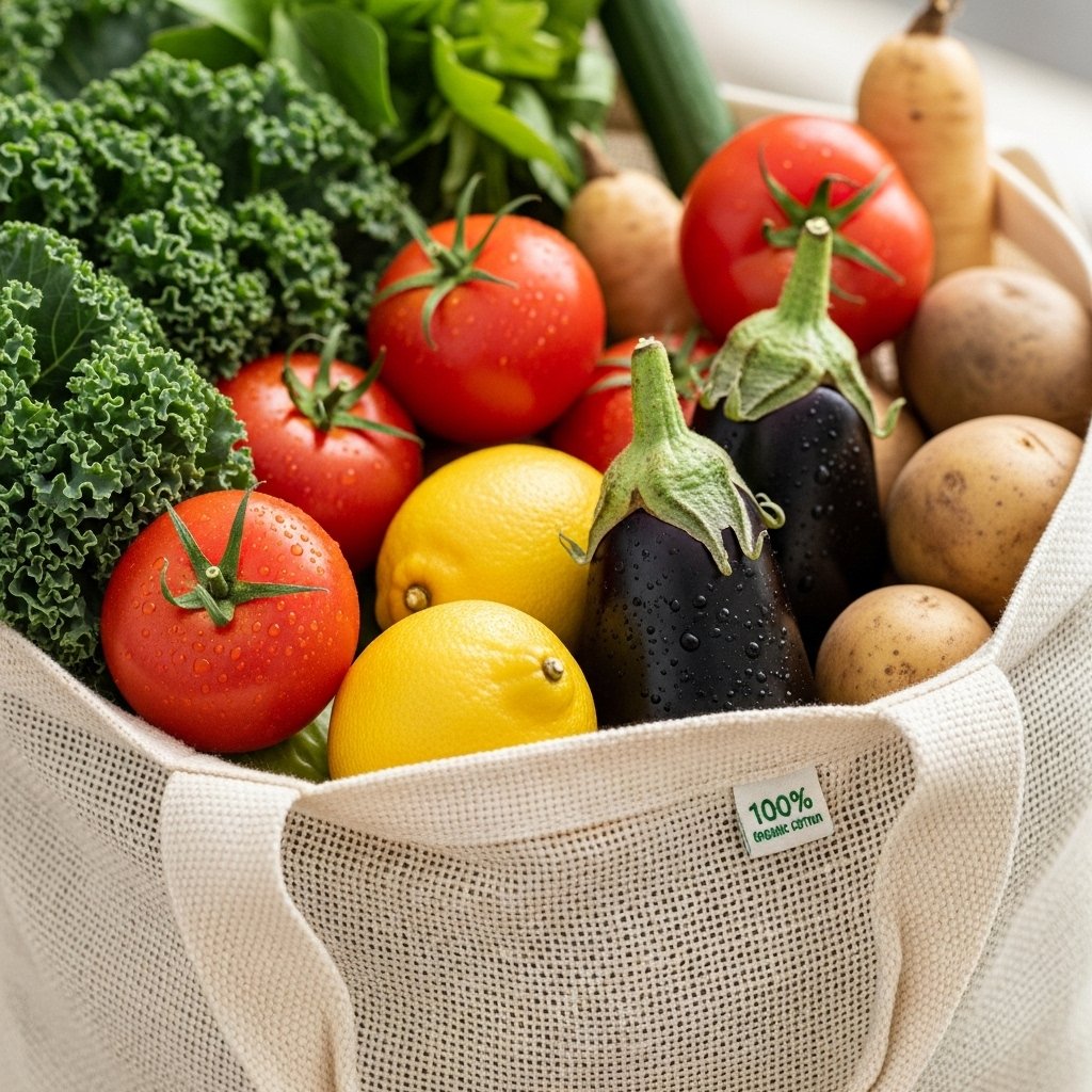 Organic Cotton Grocery Shopper