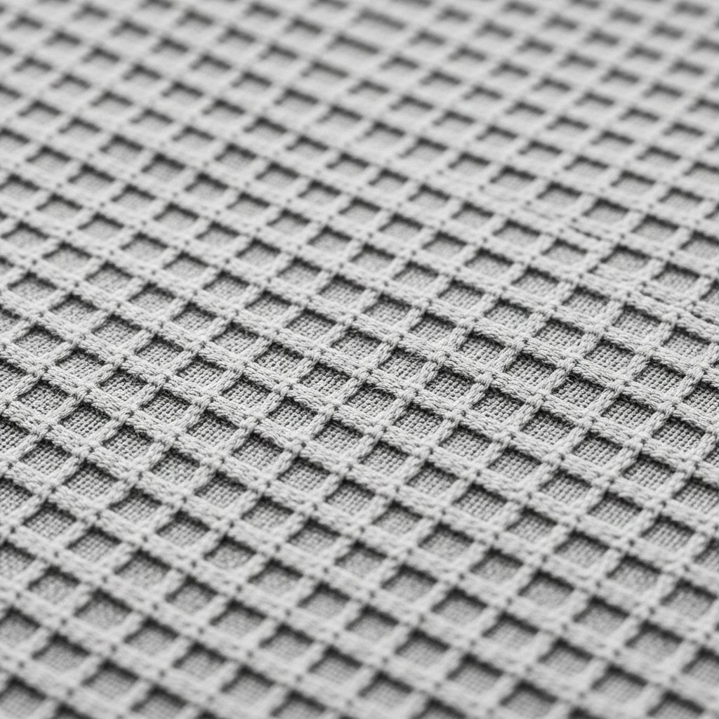 rPET Ripstop Fabric Texture